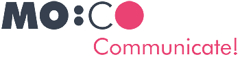 MoCo Communicate – Merle von Oppen Logo